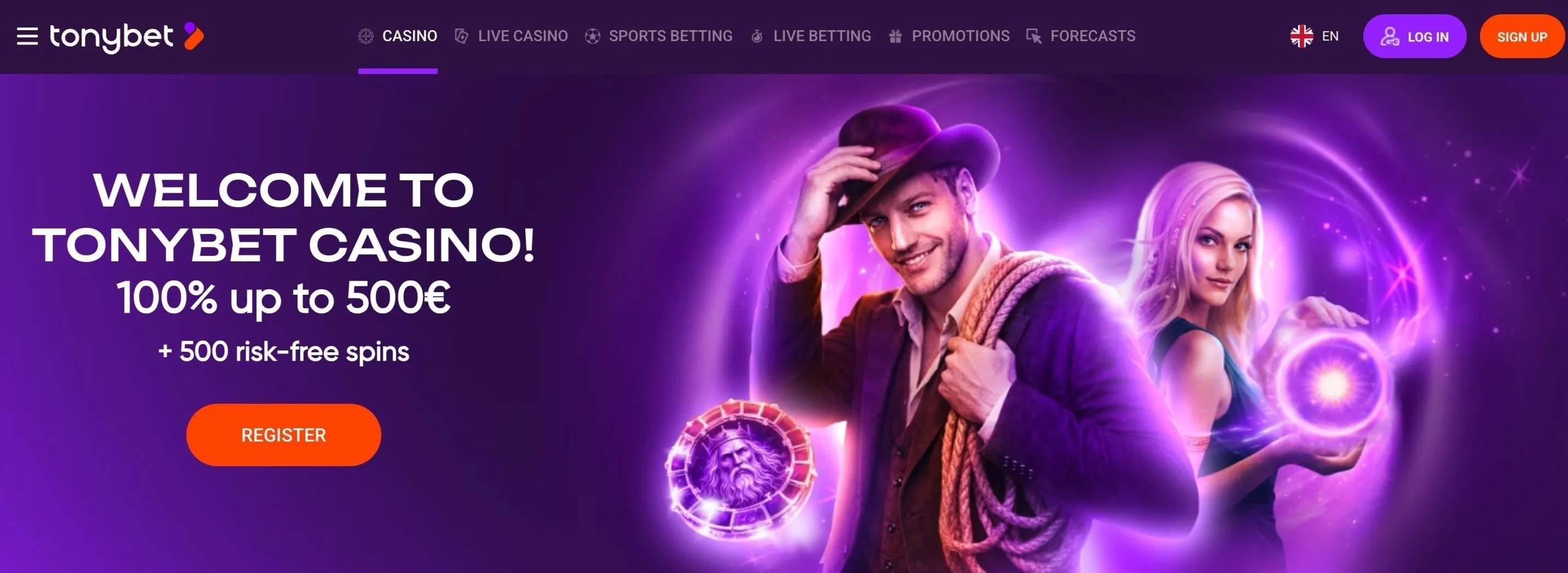 Pay by SMS Casino Tonybet